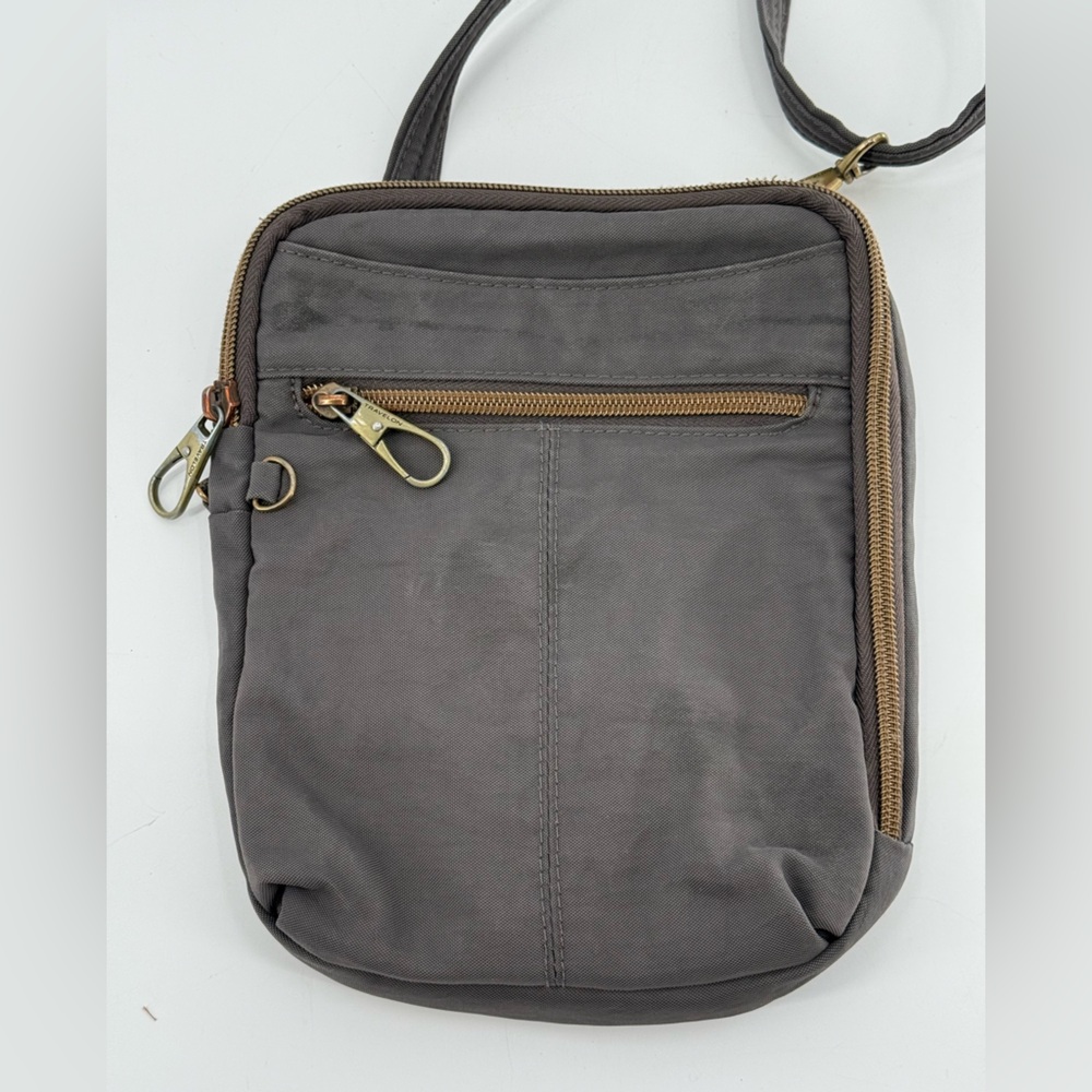 Travelon Grey Crossbody Anti-Theft